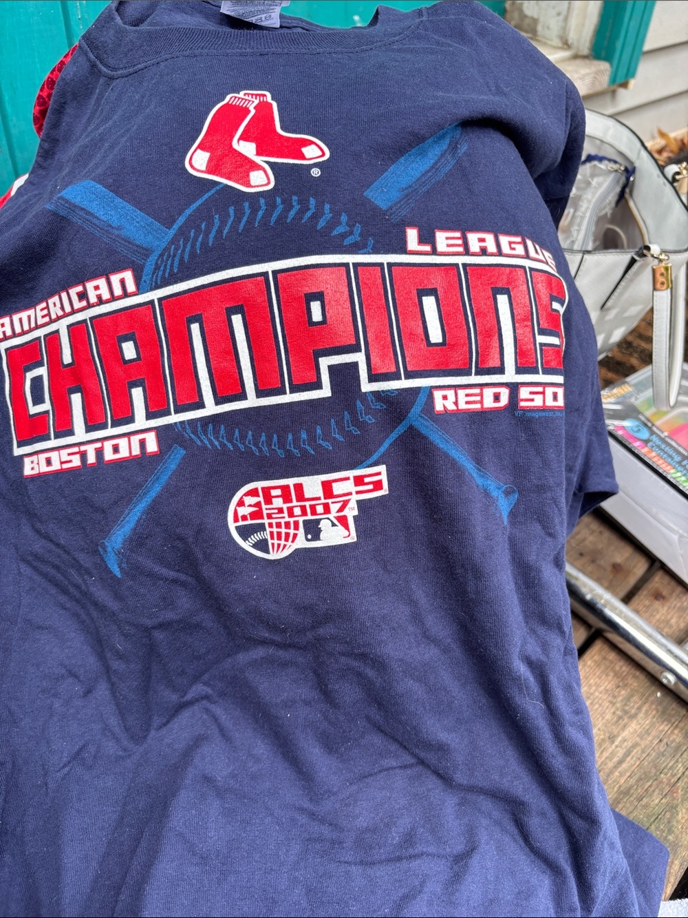 Navy 'Champions' Short-Sleeve Tee